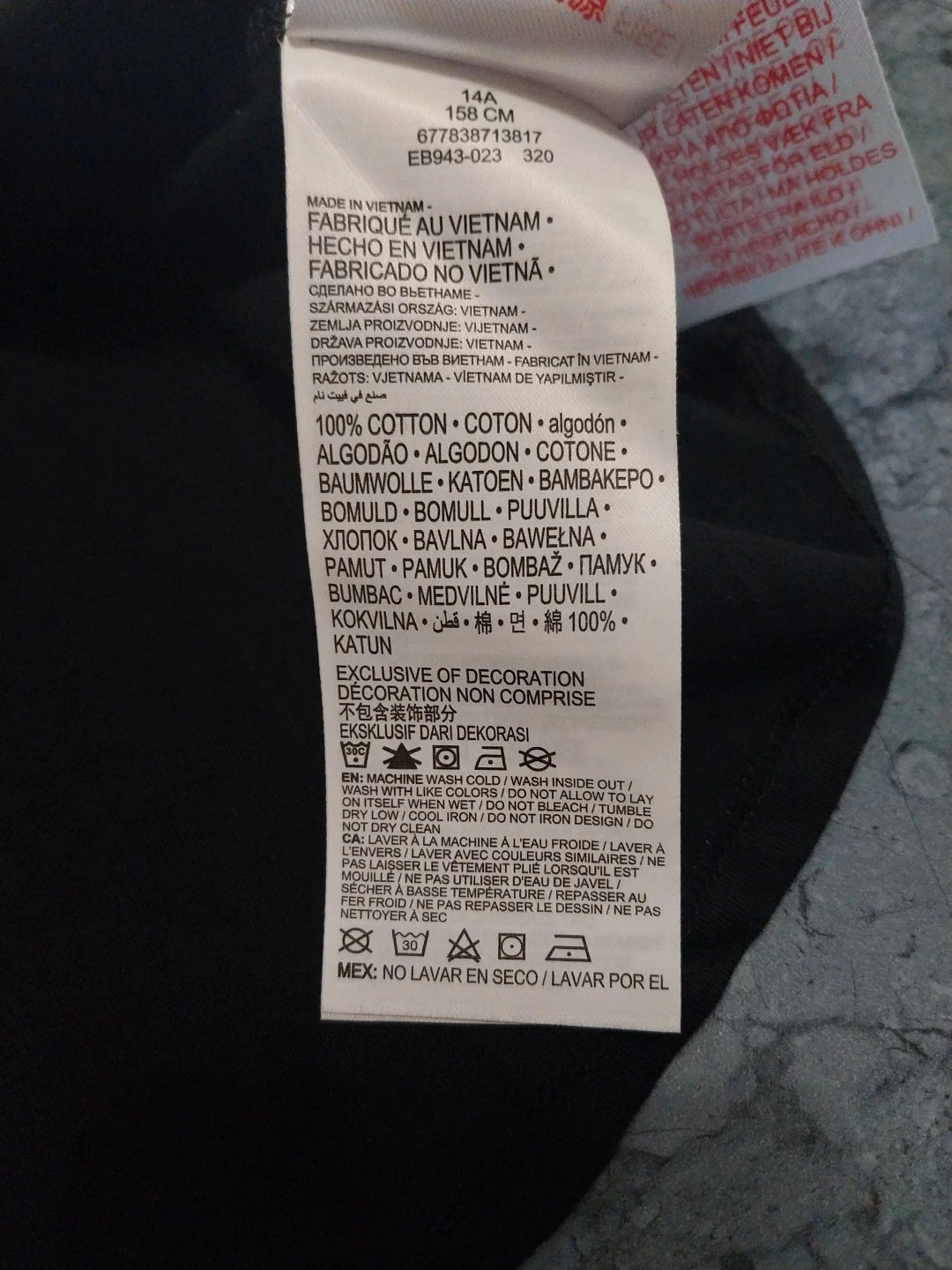 T-shirt met korte mouw T.14ans – photo 6